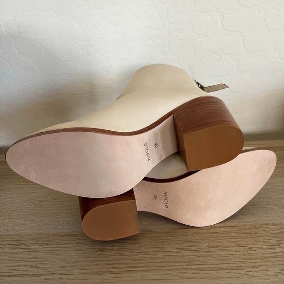 Nisolo Dari Boot Bone Leather Ankle Boots Size 8.5 New with Box - Picture 7 of 8